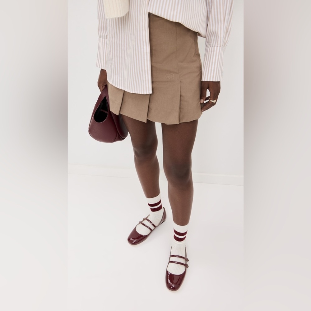 $175 MSRP | Coach - Winley Mary Jane Flats | Patent Leather | Merlot | US 9.5